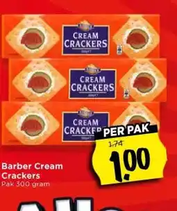 Vomar Voordeelmarkt Barber Cream Crackers aanbieding