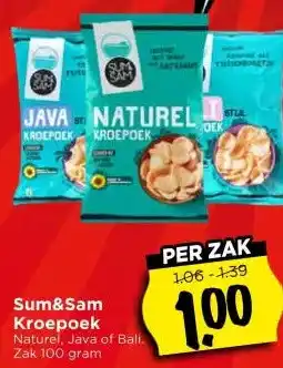 Vomar Voordeelmarkt Sum&Sam Kroepoek aanbieding