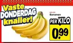 Vomar Voordeelmarkt Bananen aanbieding