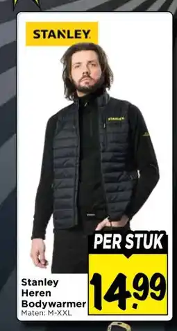 Vomar Voordeelmarkt Stanley Heren Bodywarmer aanbieding