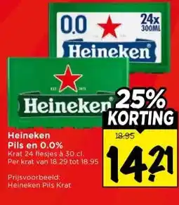 Vomar Voordeelmarkt Heineken Pils en 0.0% aanbieding