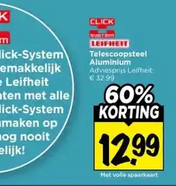 Vomar Voordeelmarkt LEIFHEIT Aluminium aanbieding