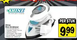 Vomar Voordeelmarkt Shine Mini Strijkijzer aanbieding