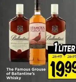 Vomar Voordeelmarkt The Famous Grouse of Ballantine's Whisky aanbieding