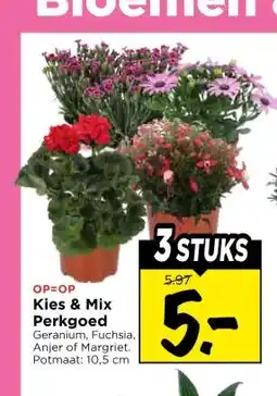 Vomar Voordeelmarkt Kies & Mix Perkgoed aanbieding