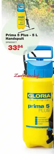 De Boer Drachten Prima 5 Plus - 5 L Handspuit aanbieding