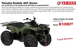 De Boer Drachten Yamaha Kodiak 450 Groen aanbieding