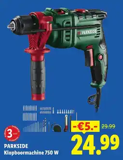 Lidl Parkside Klopboormachine 750 W aanbieding