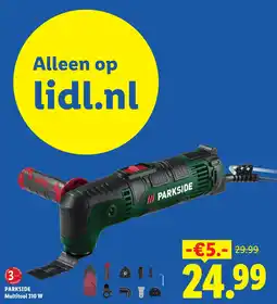 Lidl ParkSide Multitool 310 W aanbieding
