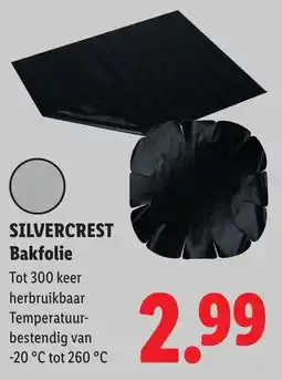 Lidl Silvercrest Bakfolie aanbieding