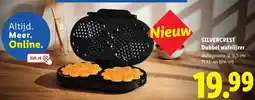 Lidl Silvercrest Dubbel wafelijzer aanbieding