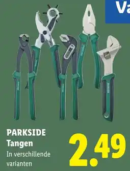 Lidl Parkside Tangen aanbieding