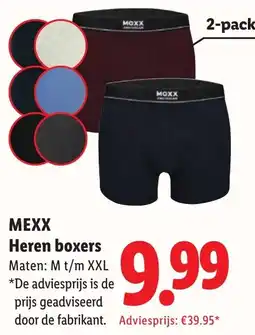 Lidl Mexx Heren Boxers aanbieding