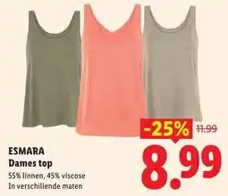 Lidl Esmara Dames Top aanbieding