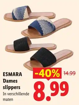 Lidl Esmara Dames slippers aanbieding
