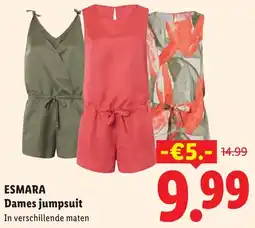 Lidl Esmara Dames jumpsuit aanbieding
