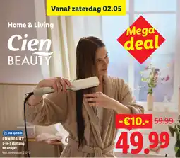 Lidl Cien Beauty 2-in-1 Stijltang en Droger aanbieding