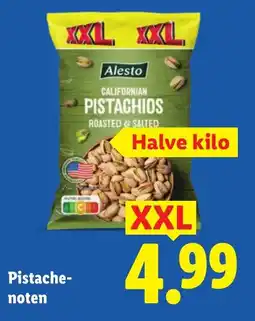 Lidl Pistachenoten XXL aanbieding