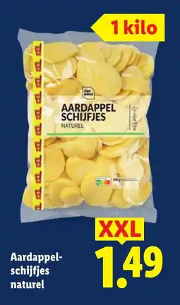 Lidl Aardappelschijfjes Naturel XXL aanbieding
