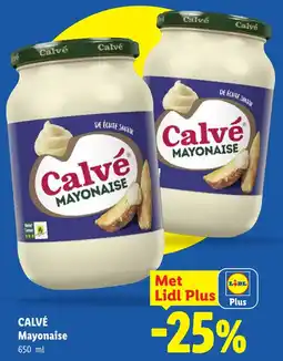 Lidl Calvé Mayonaise aanbieding