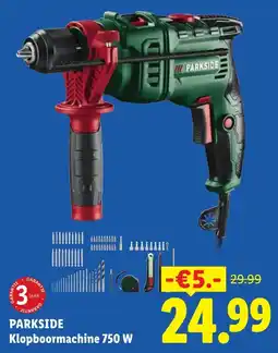 Lidl Parkside Klopboormachine 750 W aanbieding