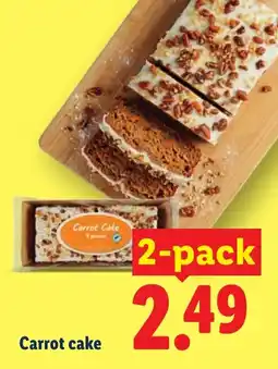 Lidl Carrot Cake aanbieding