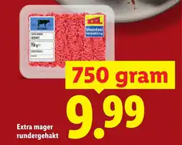 Lidl Extra Mager Rundergehakt aanbieding