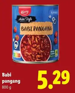 Lidl Babi pangang aanbieding