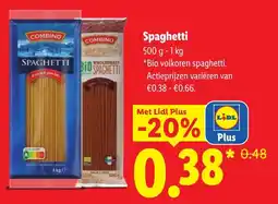 Lidl Spaghetti aanbieding