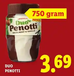 Lidl Duo Penotti aanbieding