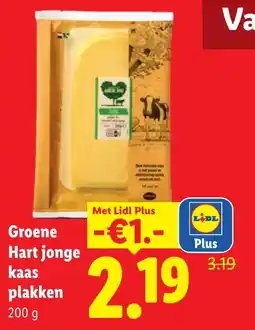 Lidl Groene Hart jonge kaas plakken aanbieding