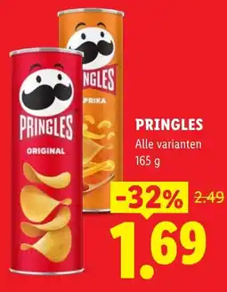 Lidl Pringles aanbieding