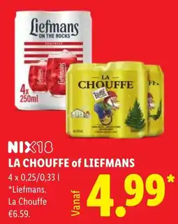 Lidl La Chouffe of Liefmans aanbieding