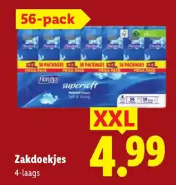 Lidl Zakdoekjes XXL aanbieding
