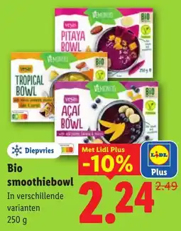 Lidl Bio Smoothiebowl aanbieding