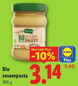 Lidl Bio Sesampasta aanbieding