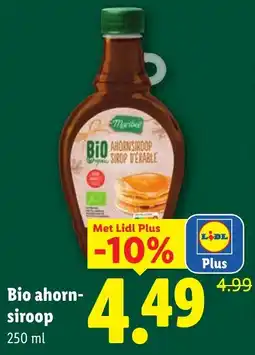 Lidl Bio Ahornsiroop aanbieding