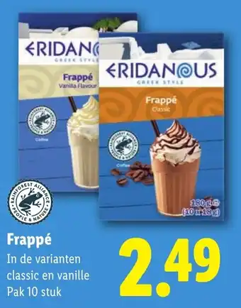 Lidl Frappe aanbieding