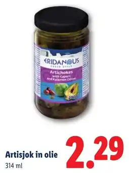 Lidl Artisjok in Olie aanbieding