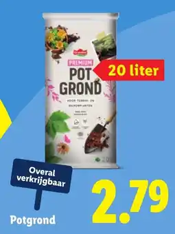 Lidl Potgrond aanbieding