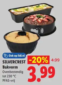 Lidl Silvercrest Bakvorm aanbieding