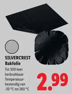 Lidl Silvercrest bakfolie aanbieding