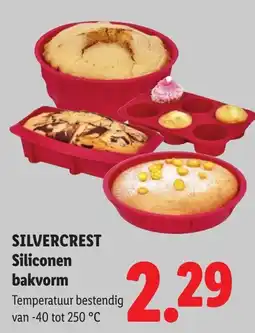 Lidl Silvercrest siliconen bakvorm aanbieding