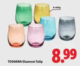 Lidl Tognana glazenset tulip aanbieding