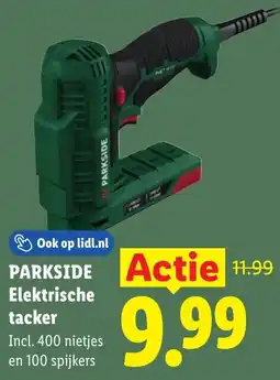Lidl Parkside Elektrische tacker aanbieding