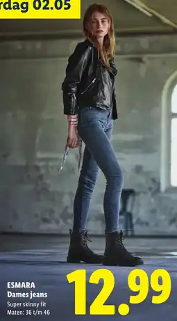 Lidl Esmara Dames jeans aanbieding