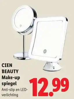 Lidl Cien beauty make-up spiegel aanbieding