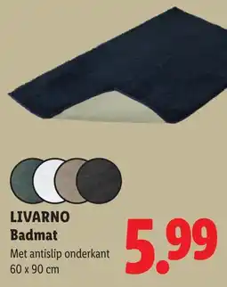Lidl Livarno badmat aanbieding