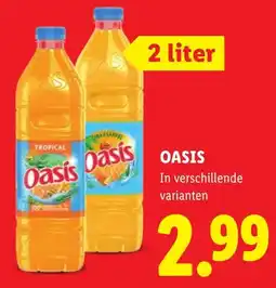 Lidl Oasis aanbieding