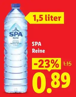 Lidl SPA Reine aanbieding